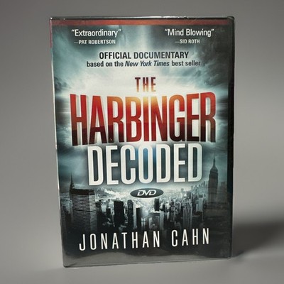 The Harbinger Decoded DVD Official Documentary Jonathan Cahn 2013 New Sealed