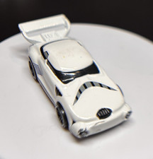 HOT WHEELS Star Wars Stormtrooper Car 2014 White Diecast CGW43 Mattel 