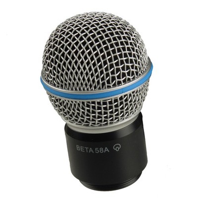 1x Kabellos Mikrofon Kopf Kapsel Ersatz Fit Für Shure BETA58/58A Mikrofon ct