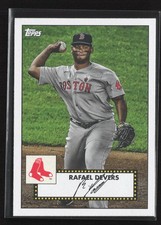 2021 Topps #T52-29 Rafael Devers 1952 Topps Redux Boston Red Sox