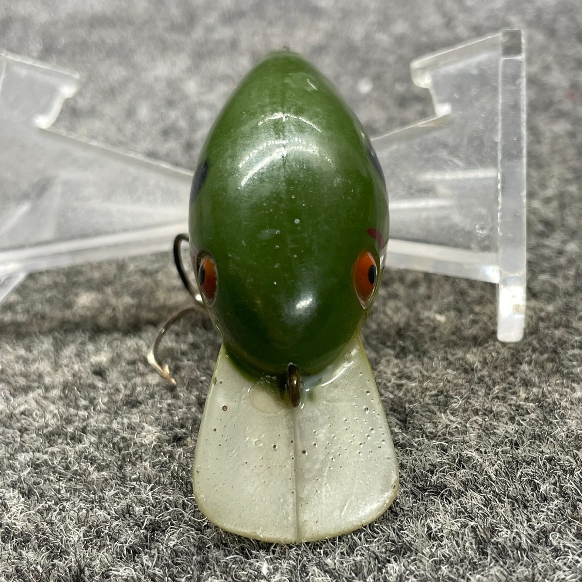 Leurre Vintage Cotton Cordell Big O 7800 Crankbait 2,5 89 Vert Foncé 7889