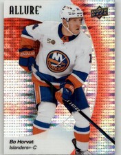 2023-24 Upper Deck Allure Bo Horvat Red Rainbow #67 New York Islanders
