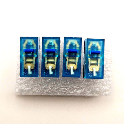 (4 PCs) Huano Blue Transparent Blue Dot Mouse Micro Switch 50 Million Clicks