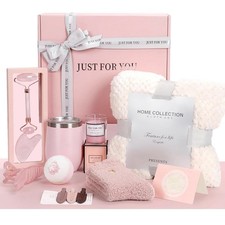 Birthday Gift for Mom ,Women - Get Well Soon Self Care Spa Gift Basket, Relax...