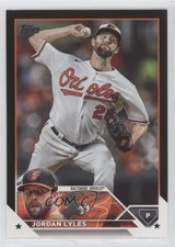 2023 Topps Series 1 Black 12/72 Jordan Lyles #212 0c6