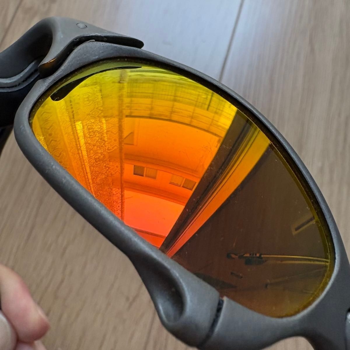 Rare Vintage Oakley Juliet X Metal Sunglasses with Aftermarket Lens image 3