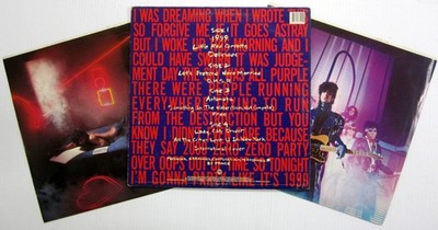 PRINCE 1999 2xLP original press VG+ Double vinyl w/Lyric inner
