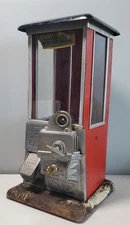 1923 Master Gumball Peanut Machine -- Works! -- With Key -- Original Paint 