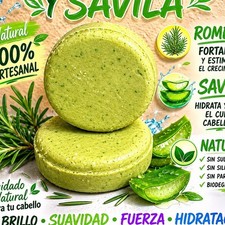 Rosemary & Aloe Vera Shampoo Bar, Natural, Su...