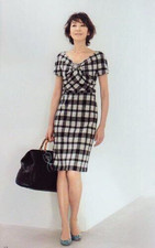Authentic Gucci Checker Dress Pin Up Style Jewel Brooch RRP $2700 Designer