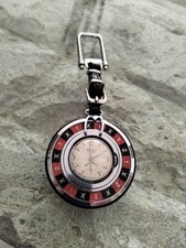  ROULETTE 1X2 portachiavi orologio vintage 