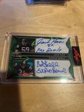 Jack Ham & Donnie Shell Steelers 2025 Leaf Metal DUAL INSCRIBED AUTOS 1/1 !!
