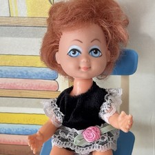 Vintage Small Doll Perfekta 'Yes No', Nods & Shakes Head - Baby Stella 14cm