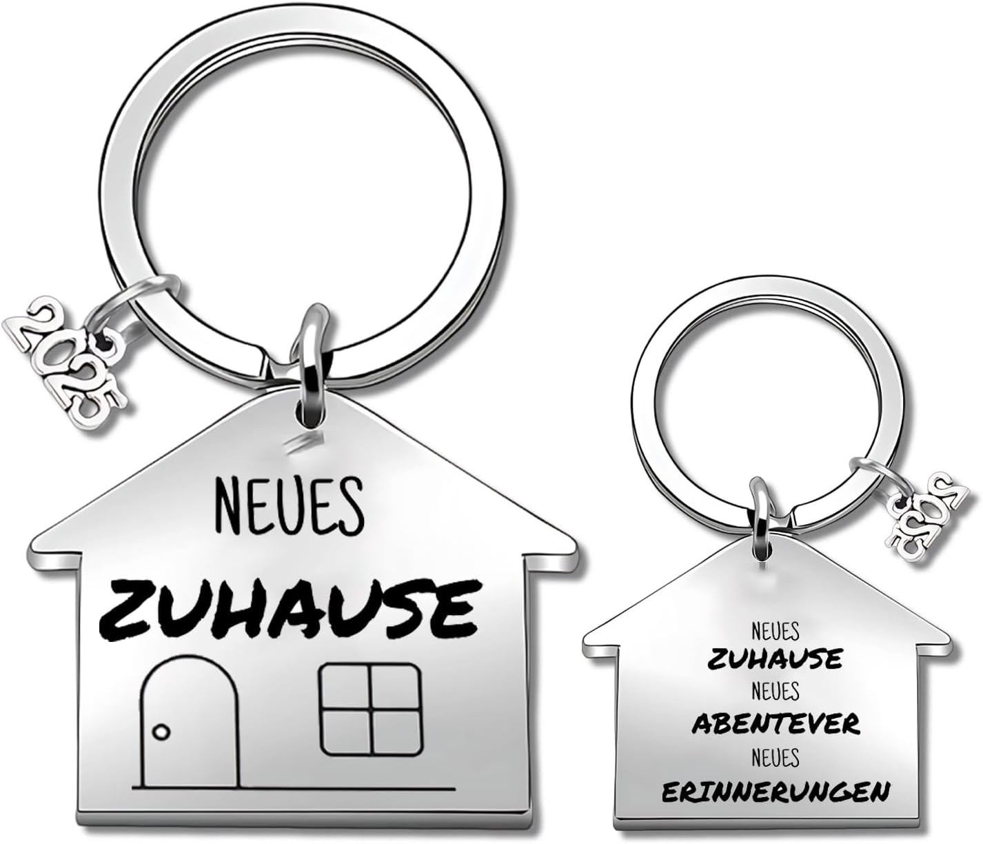 1 Stück Joe Umzug Geschenkset Schlüsselanhänger Grußkarte Umschlag Einzugsgesche