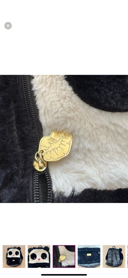 Mochila de piel sintética Luv Betsey Johnson Panda Foto 2 de 4