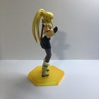 Anime & Manga Blonde Ponytail Girl Figure w/ Sword Yellow Hex Display Base — photo 4