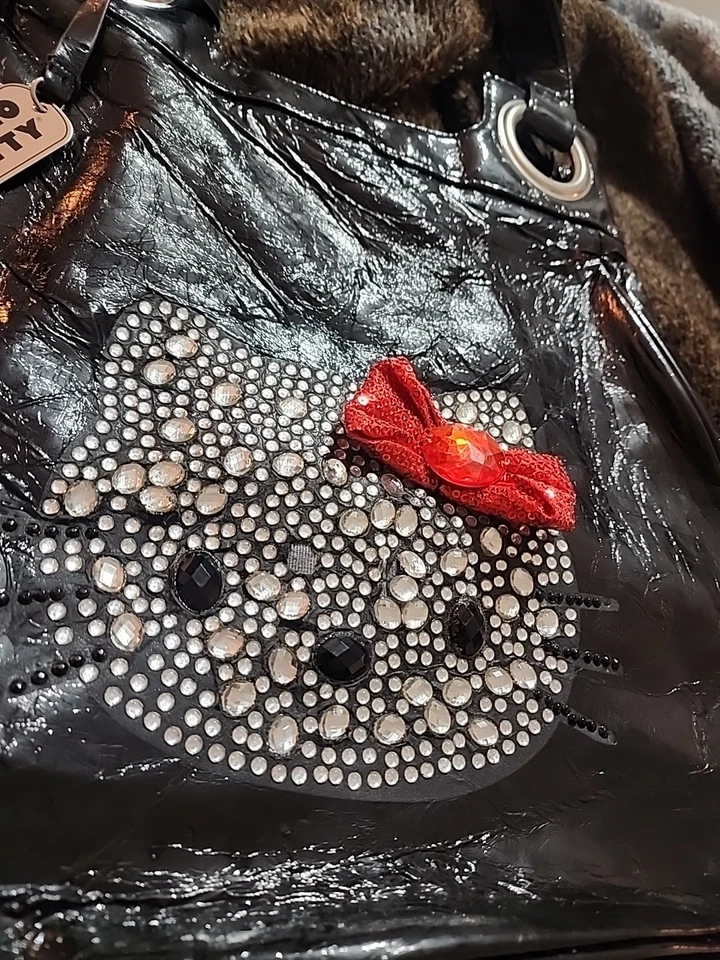 Bolsa tote rara Hello Kitty "LEIA" - Imagem 3 de 4