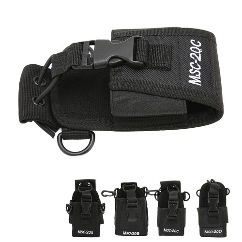 Walkie Talkie Holder Lightweight Portable Universal Nylon Radio Case Pouch Fo CB - Zdjęcie 4 z 34