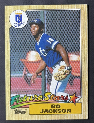 1987 Topps Bo Jackson #170 Kansas City Royals Future Star Rookie