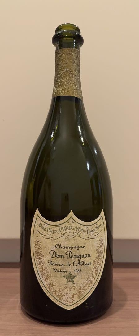Dom Perignon Reserve de l'Abbaye 1988 empty bottle