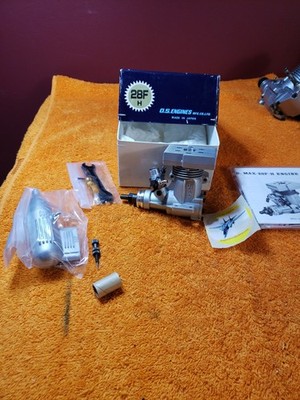 OS Engine - OS max 28 F H Glow RC motor - OS 28F Heli -  New!