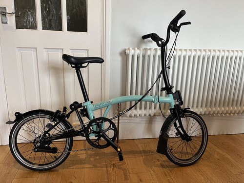 Brompton M6L Black Edition Turkish Green 2020 Folding Bike - Barely Used