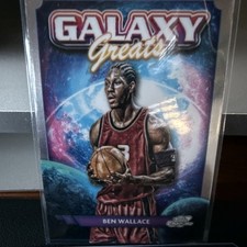 Topps Cosmic Chrome Ben Wallace Galaxy Greats #GG-20 Insert