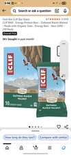 CLIF BAR - Energy Protein Bars - Oatmeal Raisin Walnut - Made with Organic