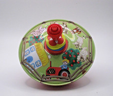 Simm Marketing Wallersbacher Farm Spinning Top - MINT Condition - Steel - German
