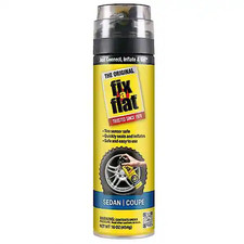 Fix-a-flat Instant Flat Tire Sealant And Inflator For Sedan And Coupe Vehicles