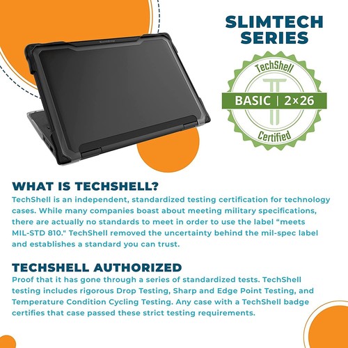 Gumdrop SlimTech Laptop Case Fits HP Chromebook 11 G8/G9 EE. Designed for K-1... - Picture 7 of 8