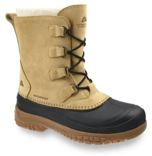 New Men's Ozark Trail Waterproof 400g Leather Snow Boots
Opens in a new window or tab