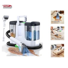 Portable Carpet  Upholstery Cleaner, 18Kpa Carpet Cleaner Machine for Deep S...
