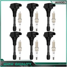 Ignition Coils & Spark Plugs For Infiniti EX37 FX37 FX50 G37 M37 Q60 Q70 QX50