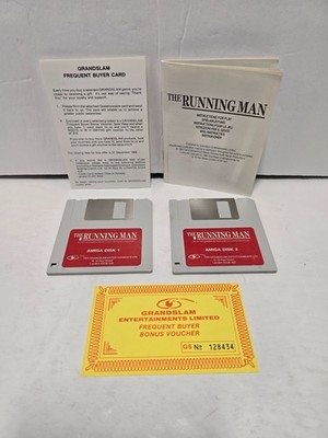 The Running Man w/ Manual & Inserts 3.5'' Commodore Amiga