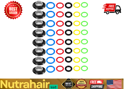 #ad 48 Pcs O Ring Pressure Washer Kit 6 Sizes Seals Rubber Gasket Repair Set $13.89