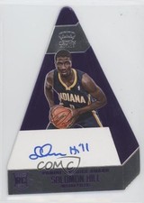 2013 Preferred Panini's Choice Rookies Purple 25/25 Solomon Hill #132 Auto 0e1t
