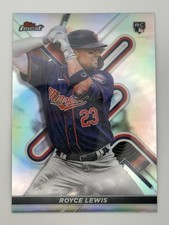 2022 TOPPS FINEST ROYCE LEWIS #87 REFRACTOR RC MINNESOTA TWINS