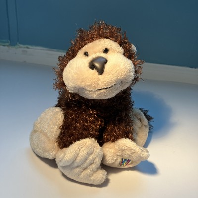 Ganz Webkinz Cheeky Monkey Plush Floppy Stuffed Animal No Code