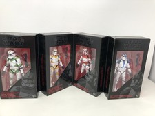 STAR WARS BLACK SERIES CLONE TROOPER 4-PACK 6 INCH ENTERTAINMENT EARTH EXCLUSIVE