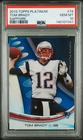 2013 TOPPS PLATINUM SAPPHIRE #74 TOM BRADY PSA 10