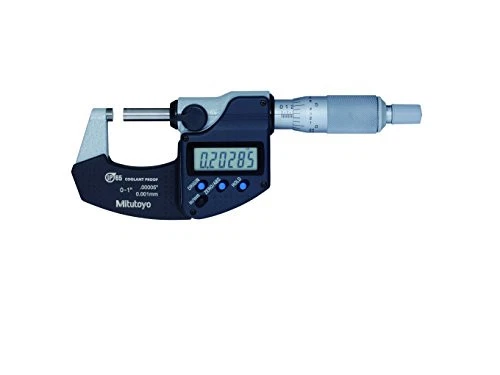 Mitutoyo 293-340-30 Digital Micrometer  Inch/Metric  Ratchet Stop  0-1