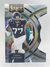 2023 Panini Select - Premier Level Anton Harrison #101 Silver Prizm Die-Cut (RC)