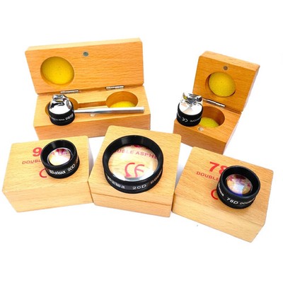20D+90D+78D Double Aspheric Ophthalmoscopy Lens 3 & 4 Mirror Combo Set Of 5