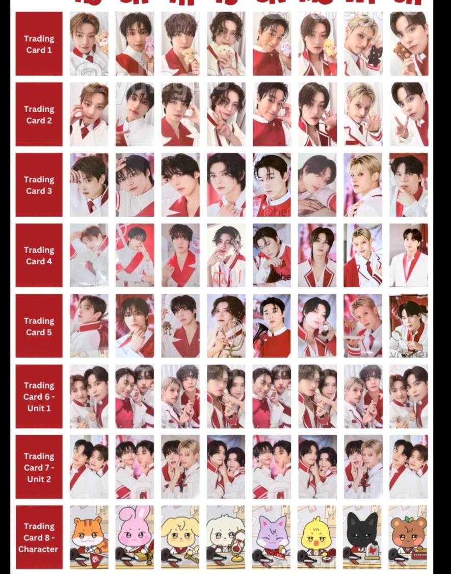ATEEZ X ANITEEZ IN THE CALLING Pop-Up Official MD Trading Card