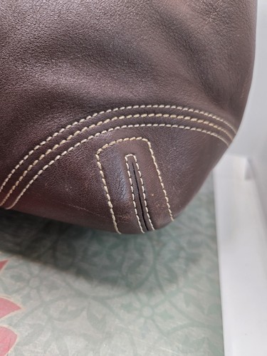 Vintage Coach Soho Luxus Umhängetasche Handtasche braun C0GZ-8A09 Doppelgriff Schnalle Taschen - Bild 7 von 15