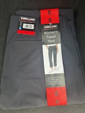 Kirkland Ladies Travel Pants Black Size 8  Costco Find  Amazing Fit NEW