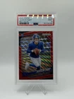 2025 Panini Prizm - Rookies Jaxson Dart #332 Red Wave Prizm /149 (RC)