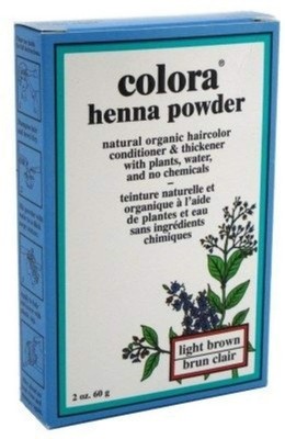 Colora Henna Powder, Light Brown 2 oz