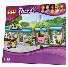 Lego Friends Heartlake Vet #3188 Instruction Manual Booklet only